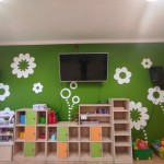 Powiększ zdjęcie Przedszkole - Sala duża - sprzęt audiowizualny