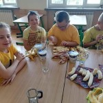 Powiększ zdjęcie Potrawa klasy 2 przygotowana na Piknik zdrowia