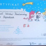 Powiększ zdjęcie Certyfikat za udział w projekcie 